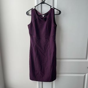 New York & Company (Stretch) Purple Dress Size: 0